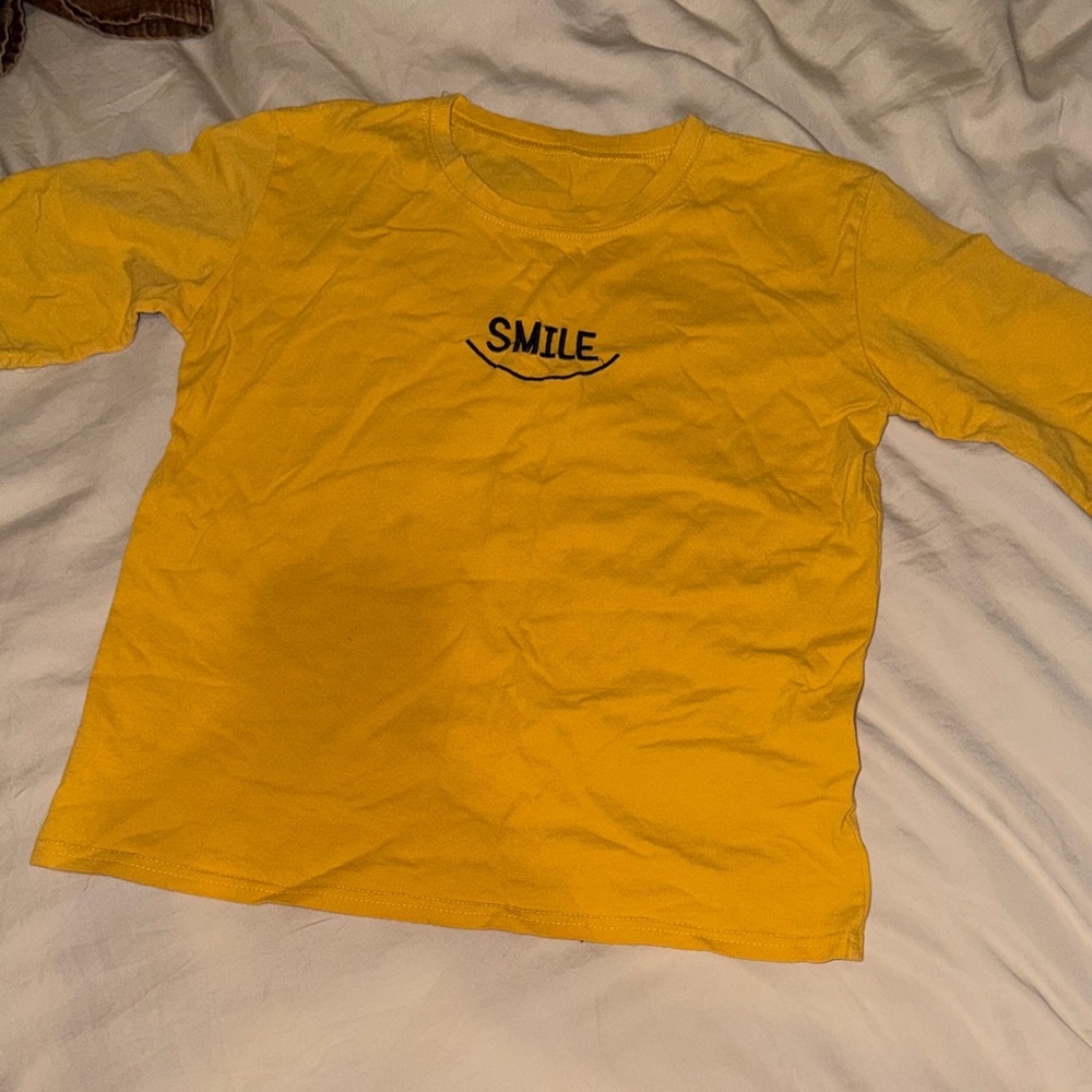 Yellow smile Shirt
